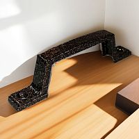 Ручка скоба оконная РС-60-С антик бронза (20) Ручка скоба оконная РС-60-С антик бронза (20)