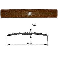 Порог АЛ-125-С 0,9м антик темный дуб , Стык алюминевый , 40 мм Порог АЛ-125-С 0,9м антик темный дуб , Стык алюминевый , 40 мм