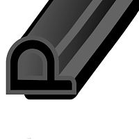 Уплотнитель SD-39 Р 9х5,5 мм, черный (100 м - 2х50 м), (уп. 6 шт.), PROFITRAST Уплотнитель SD-39 Р 9х5,5 мм, черный (100 м - 2х50 м), (уп. 6 шт.), PROFITRAST