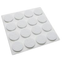 Подложки самоклеющиеся под ножки мебельные d=22 мм на войлочной основе (32 шт./лист), 66380 Подложки самоклеющиеся под ножки мебельные d=22 мм на войлочной основе (32 шт./лист), 66380