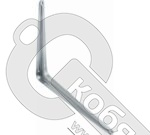 Уголок-кронштейн для полок 300х250 мм, серебро, 5580*** фото 2 Уголок-кронштейн для полок 300х250 мм, серебро, 5580*** фото 2