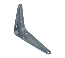 Уголок для полок 100х75 мм, серый, 5563 Уголок для полок 100х75 мм, серый, 5563