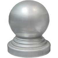 Заглушка с шаром штампованная круглая 80х80 мм d 80 2280Т Заглушка с шаром штампованная круглая 80х80 мм d 80 2280Т