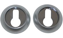 Накладка на евроцилиндр MORELLI,МН-КН SC/CP.цвет мат.хром/пол.хром Накладка на евроцилиндр MORELLI,МН-КН SC/CP.цвет мат.хром/пол.хром