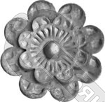 Цветок штампованный 95х4 мм Китай*** фото 2 Цветок штампованный 95х4 мм Китай*** фото 2