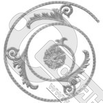 Розетка 520х580 мм 927 Иран фото 2 Розетка 520х580 мм 927 Иран фото 2