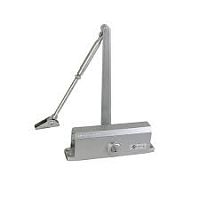 Доводчик NOTEDO DC-070 EN3 (70кг), с рычажной тягой, серебро Доводчик NOTEDO DC-070 EN3 (70кг), с рычажной тягой, серебро