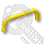 Ручка скоба детская 96мм желтый глянцевый, 627АМ фото 2 Ручка скоба детская 96мм желтый глянцевый, 627АМ фото 2