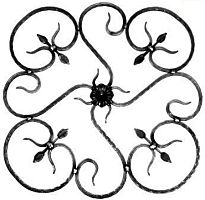 Накладка кованая 550х550х10 мм 175 Накладка кованая 550х550х10 мм 175