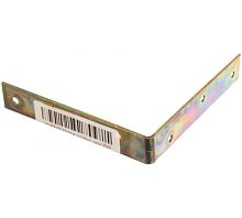 Уголок-кронштейн 1х100 мм, прямоугольный, хром, 1711*** Уголок-кронштейн 1х100 мм, прямоугольный, хром, 1711***