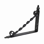 Кронштейн фигурный 350х250 мм мод. 2, черный Кронштейн фигурный 350х250 мм мод. 2, черный