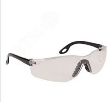 Очки защитные прозрачные с черными дужками, 12228 Очки защитные прозрачные с черными дужками, 12228