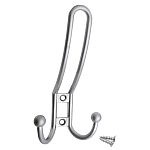 Крючок 3-х рожковый с шариками, 1205 L-(DC), матовый хром, SOLLER SC, 122-110/208А DS /20/200/ Крючок 3-х рожковый с шариками, 1205 L-(DC), матовый хром, SOLLER SC, 122-110/208А DS /20/200/