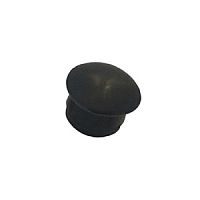 Заглушка пластмассовая 8 мм, черный /20/ Заглушка пластмассовая 8 мм, черный /20/