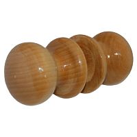 Ручка-кнопка МС1 светлое дерево 00003270 Ручка-кнопка МС1 светлое дерево 00003270