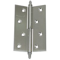 Петля правая А010-D100х70х3-2Н R белый никель ARCHIE*** Петля правая А010-D100х70х3-2Н R белый никель ARCHIE***