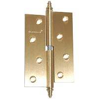 Петля правая А010-D100x70х3-2U R матовая латунь ARCHIE Петля правая А010-D100x70х3-2U R матовая латунь ARCHIE