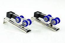 Ролики для раздвижных дверей S-Locked мод. RD-03-4 усиленный (40) ПАКЕТ/Алюминий,120369 Ролики для раздвижных дверей S-Locked мод. RD-03-4 усиленный (40) ПАКЕТ/Алюминий,120369