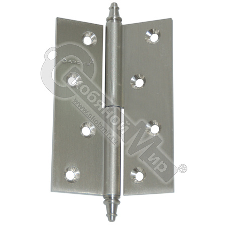 Петля правая А010-D100х70х3-2Н R белый никель ARCHIE*** Петля правая А010-D100х70х3-2Н R белый никель ARCHIE***