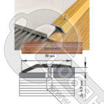 Порог АЛ-168-С 1,8м ГРУША ,Кант, 32 мм фото 2 Порог АЛ-168-С 1,8м ГРУША ,Кант, 32 мм фото 2