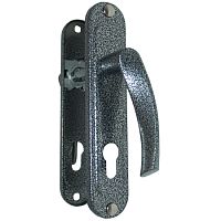 Ручка на планке РДП 2-023-85Ц-АС-антик серебро, цилиндр /15/ Ручка на планке РДП 2-023-85Ц-АС-антик серебро, цилиндр /15/