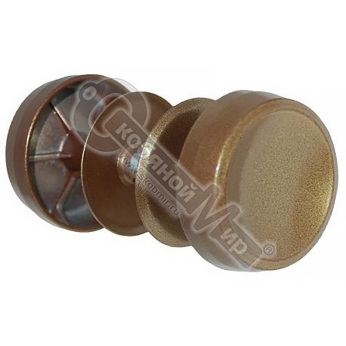 Ручка-кнопка РК -1-S бронзовый металлик