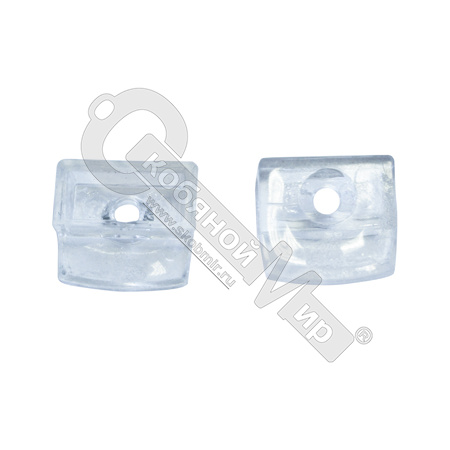 Полкодержатель пластиковый (кляймер №2 ), квадратный со ступенькой 3-5 мм, прозрачный, 28232 /10/ Полкодержатель пластиковый (кляймер №2 ), квадратный со ступенькой 3-5 мм, прозрачный, 28232 /10/