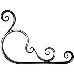 Узор "Афина" угловой 550х415 мм Узор "Афина" угловой 550х415 мм