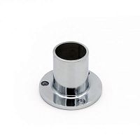 Фланец для трубы d=25 мм R11H высокий, хром /200/ Фланец для трубы d=25 мм R11H высокий, хром /200/