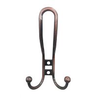 Крючок 3-х рожковый с шариками, YG1205L АС, медь, 122-106/208А /20/200/ Крючок 3-х рожковый с шариками, YG1205L АС, медь, 122-106/208А /20/200/