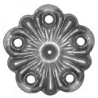 Цветок штампованный 97х97х2 мм 19-1088 Цветок штампованный 97х97х2 мм 19-1088